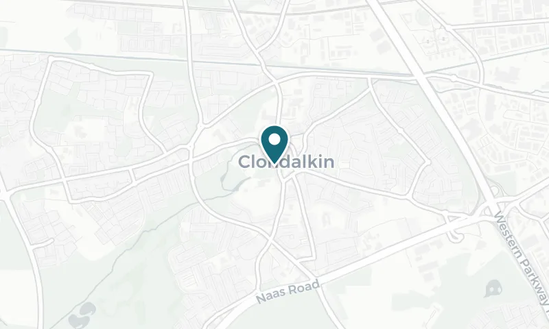 Map of Clondalkin — painting & decorating service area covered by Dublin Deco Painting