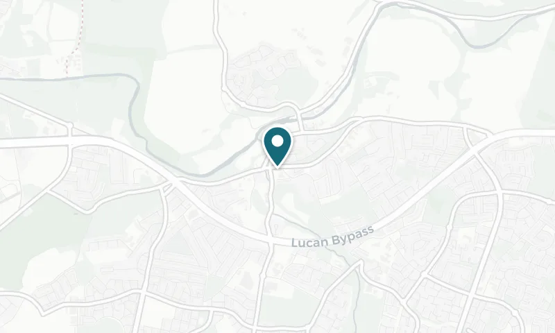 Map of Lucan — painting & decorating service area covered by Dublin Deco Painting