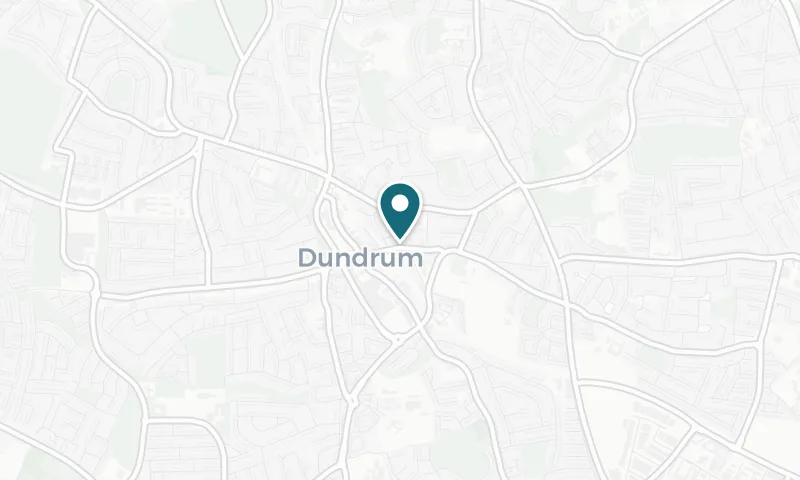 Map of South Dublin — painting & decorating service area covered by Dublin Deco Painting