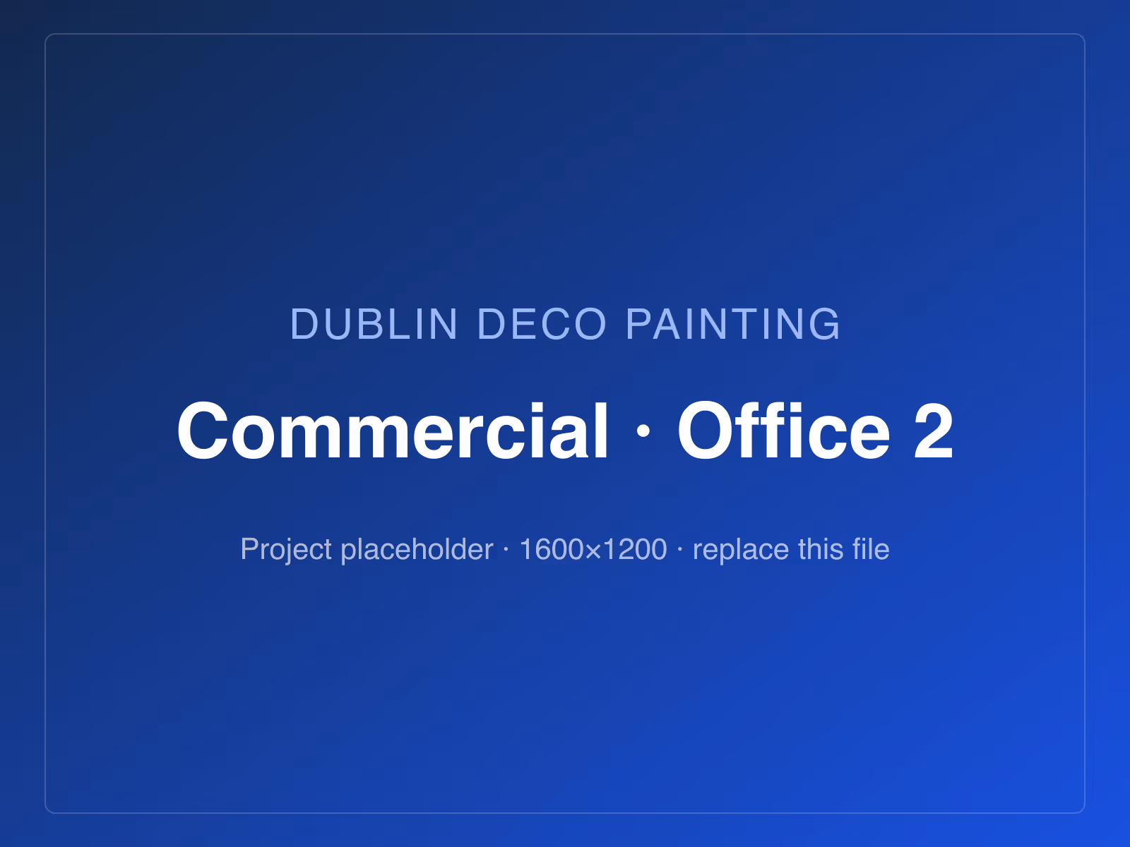 Commercial office repaint in Sandyford, Dublin — image 2 of 3
