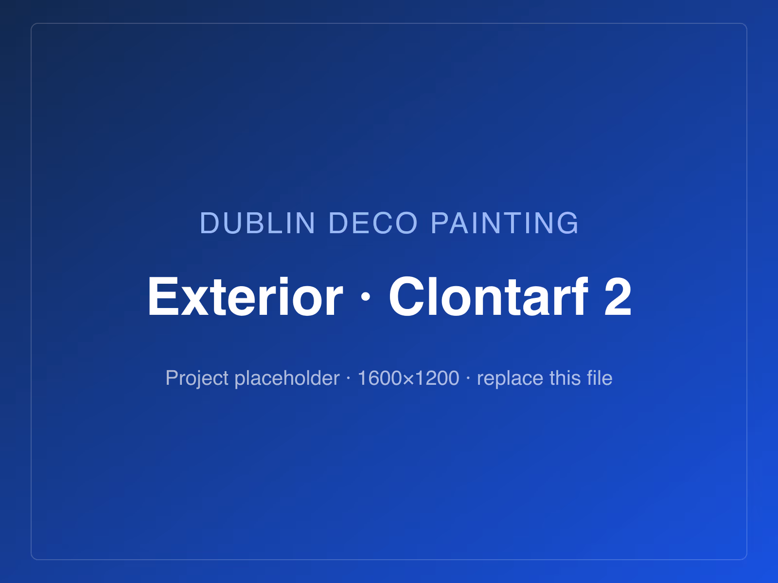 Exterior repaint of a semi-detached house in Clontarf, Dublin — image 2 of 3
