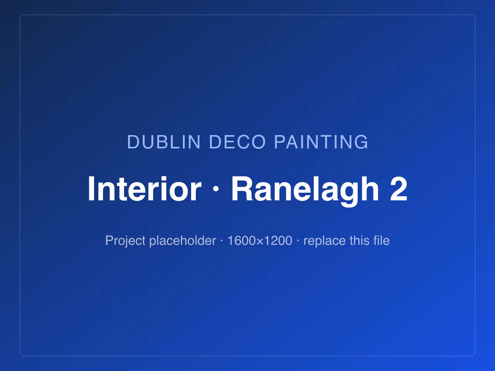 Hallway, stairs and landing repaint in Ranelagh, Dublin — image 2 of 3