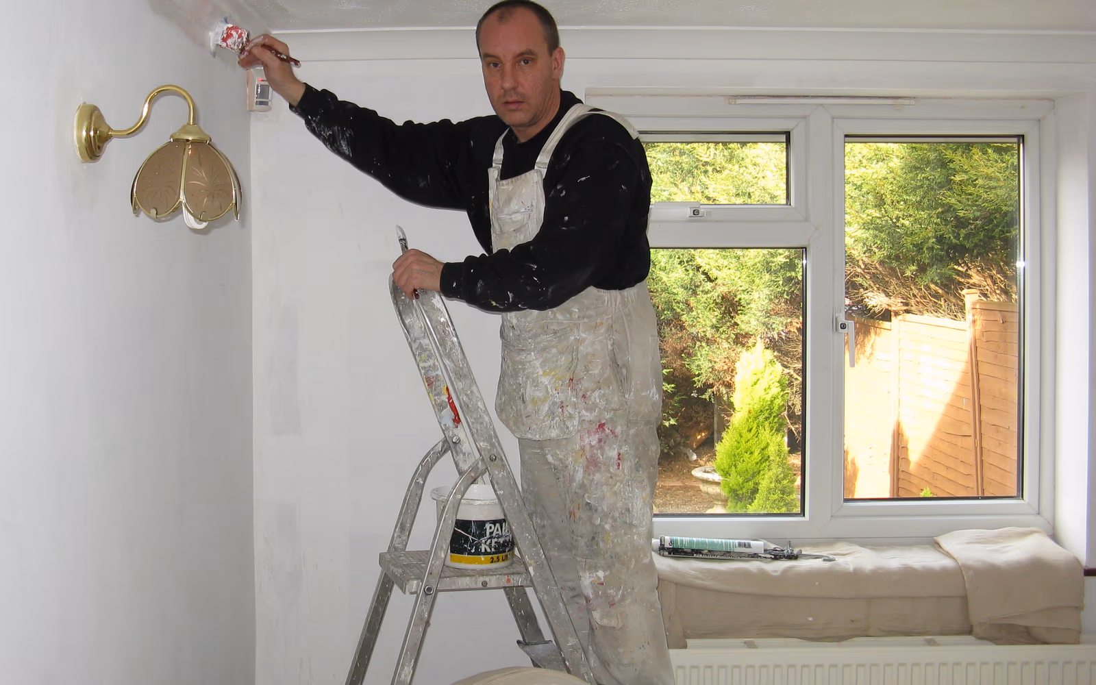 Freshly painted interior room in a Dublin home